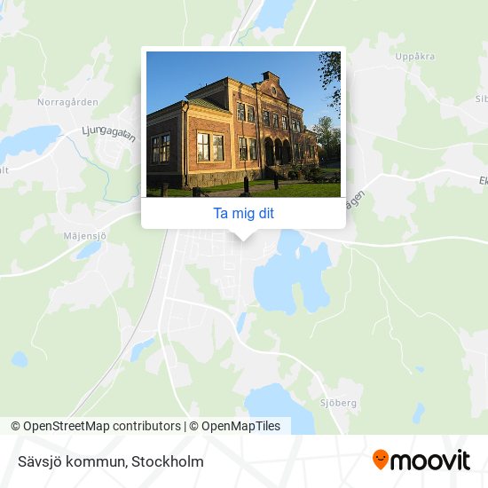 Sävsjö kommun karta