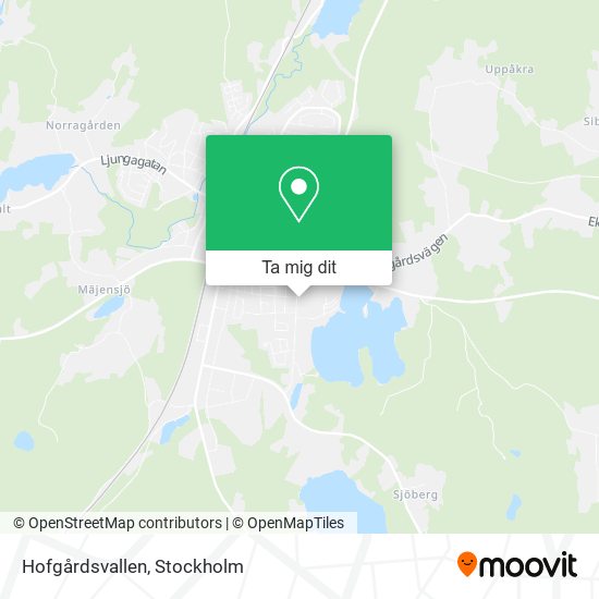 Hofgårdsvallen karta