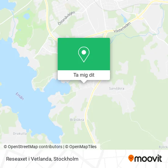 Reseaxet i Vetlanda karta