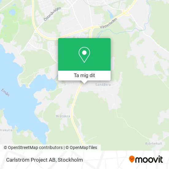 Carlström Project AB karta