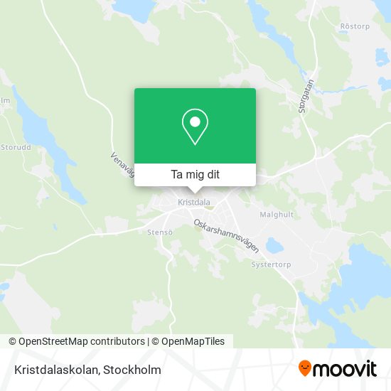 Kristdalaskolan karta