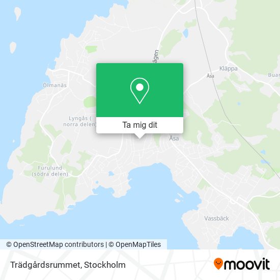 Trädgårdsrummet karta