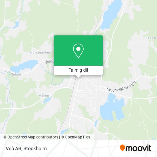 Veå AB karta