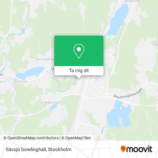 Sävsjö bowlinghall karta