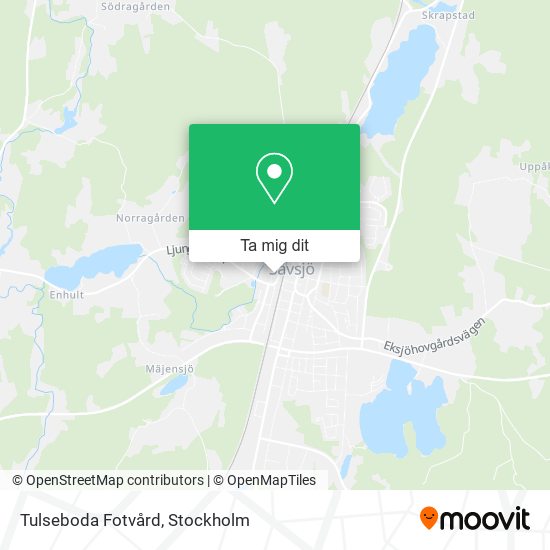 Tulseboda Fotvård karta