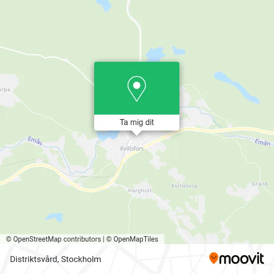 Distriktsvård karta