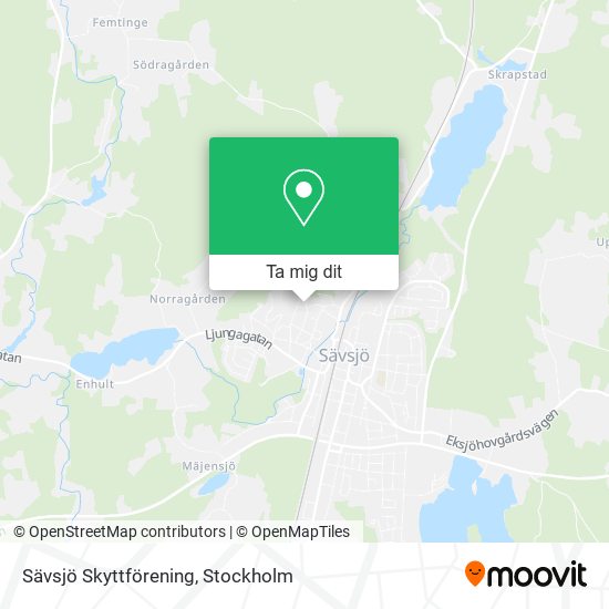 Sävsjö Skyttförening karta