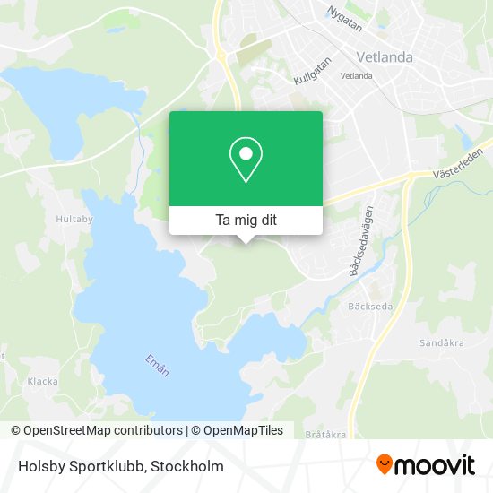 Holsby Sportklubb karta
