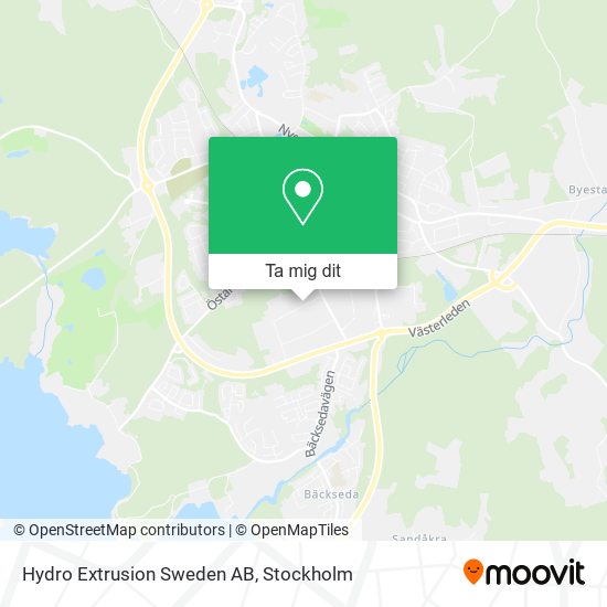 Hydro Extrusion Sweden AB karta