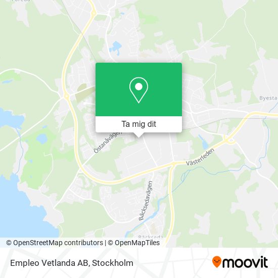 Empleo Vetlanda AB karta