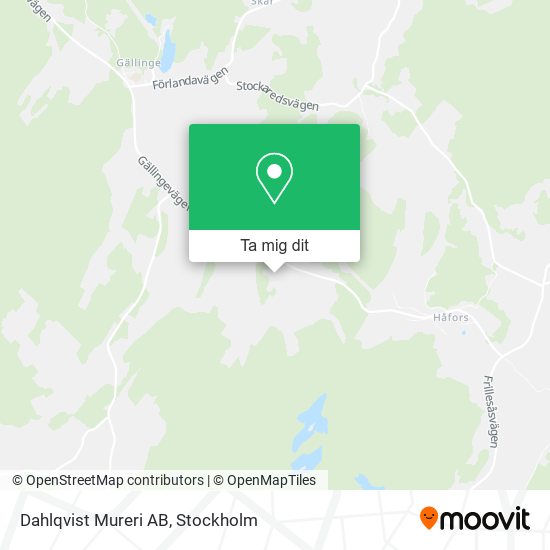 Dahlqvist Mureri AB karta