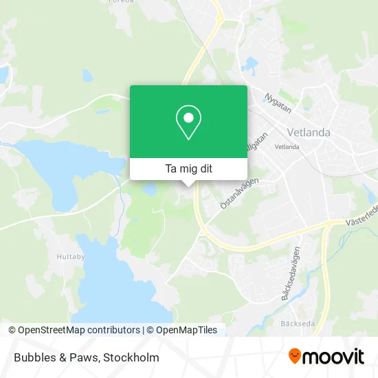 Bubbles & Paws karta