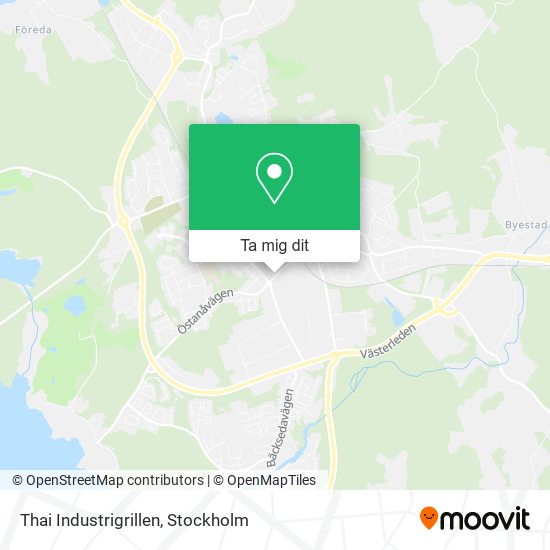 Thai Industrigrillen karta