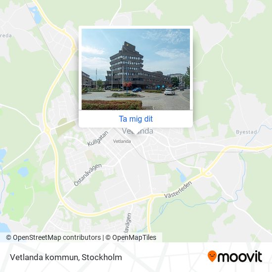 Vetlanda kommun karta