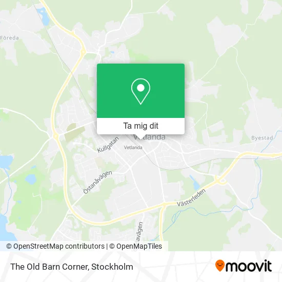 The Old Barn Corner karta