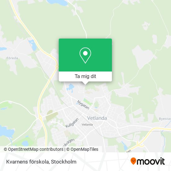 Kvarnens förskola karta