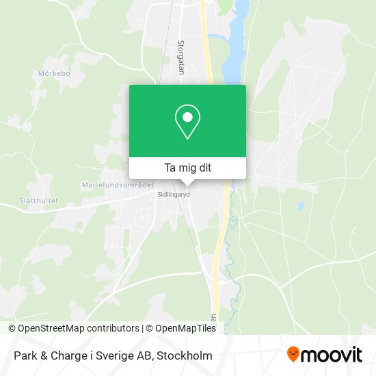 Park & Charge i Sverige AB karta