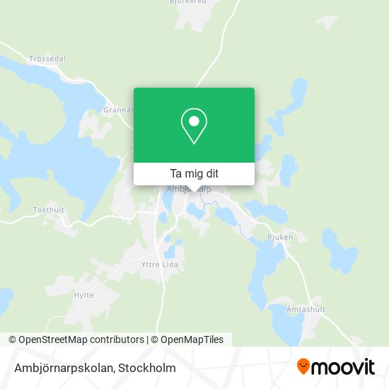 Ambjörnarpskolan karta