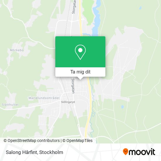 Salong Hårfint karta
