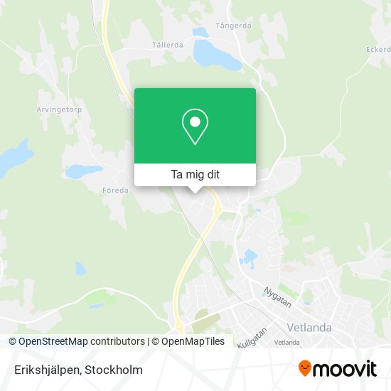 Erikshjälpen karta