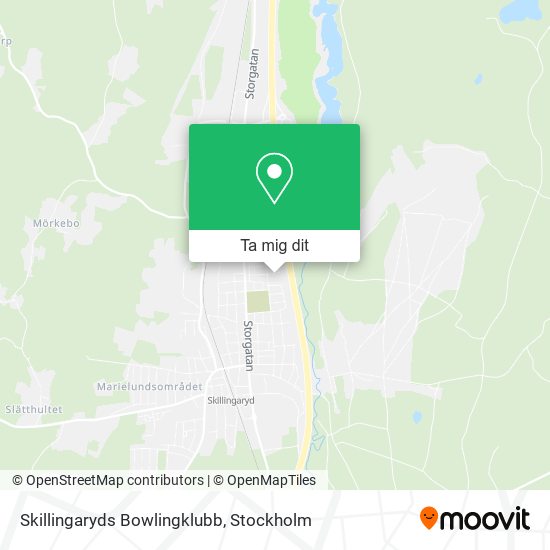 Skillingaryds Bowlingklubb karta