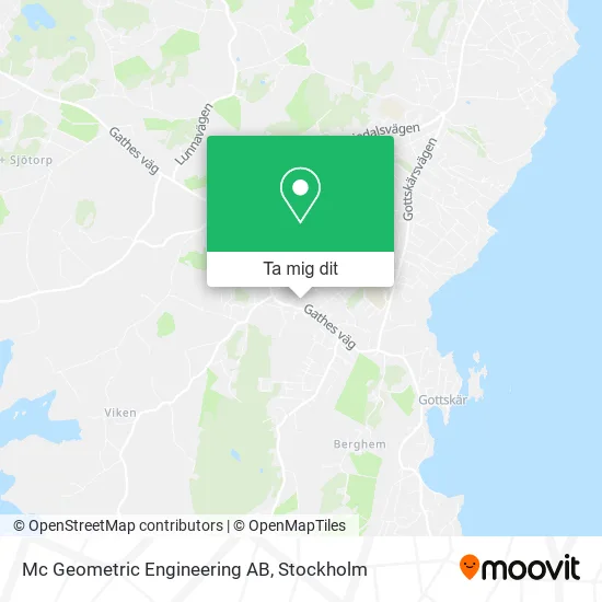 Mc Geometric Engineering AB karta