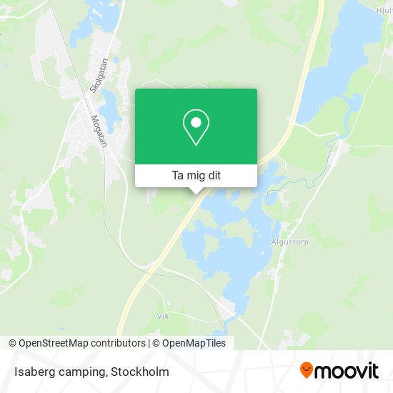 Isaberg camping karta