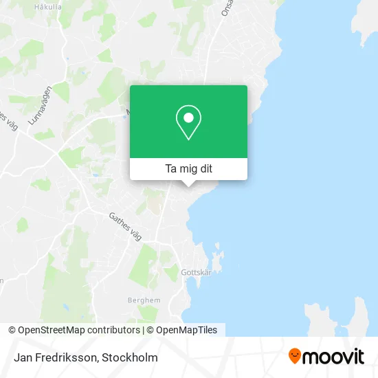 Jan Fredriksson karta