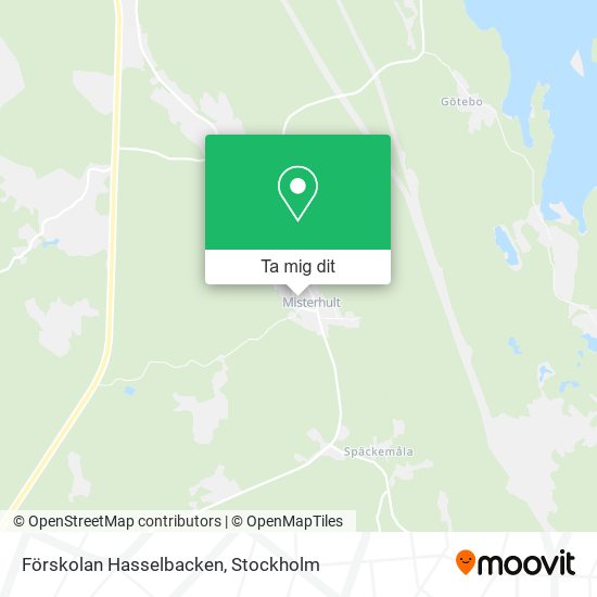 Förskolan Hasselbacken karta