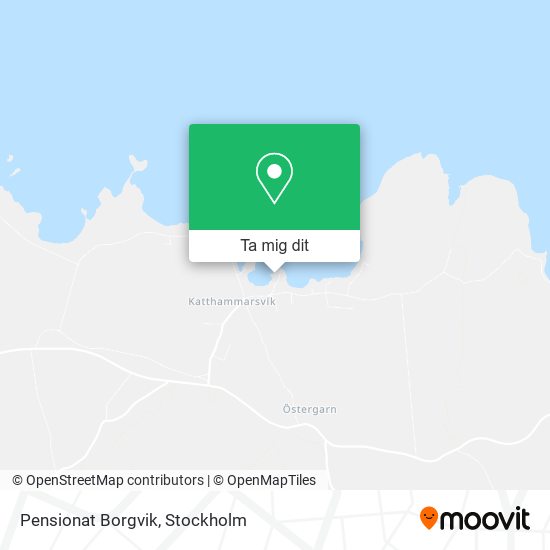 Pensionat Borgvik karta