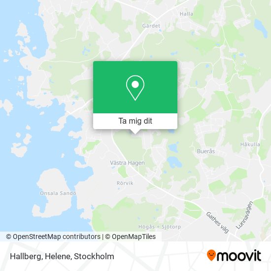 Hallberg, Helene karta