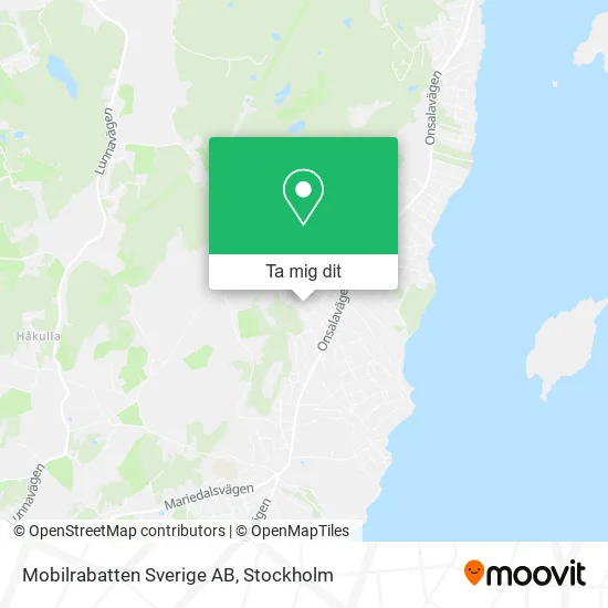 Mobilrabatten Sverige AB karta