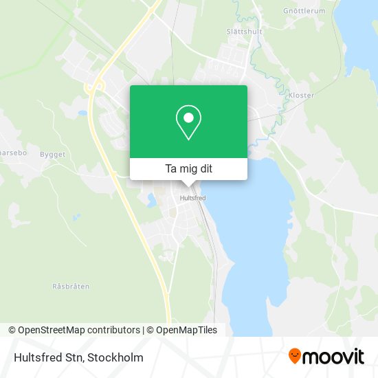 Hultsfred Stn karta