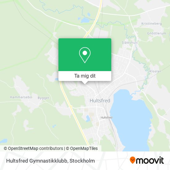 Hultsfred Gymnastikklubb karta
