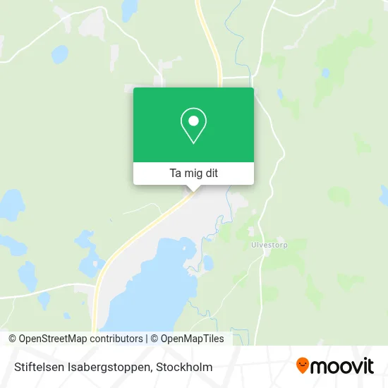 Stiftelsen Isabergstoppen karta