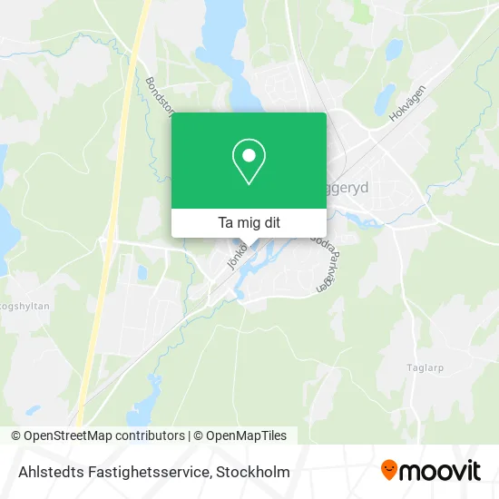 Ahlstedts Fastighetsservice karta