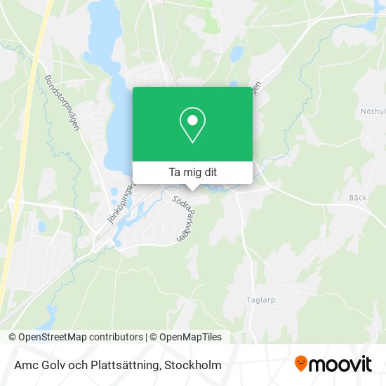 Amc Golv och Plattsättning karta