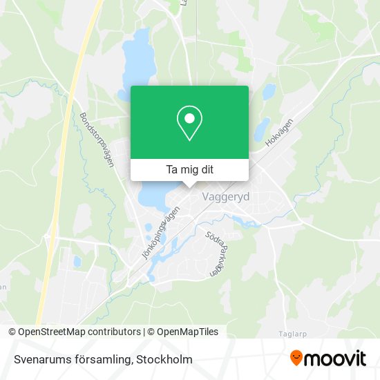 Svenarums församling karta