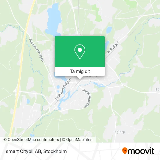 smart Citybil AB karta