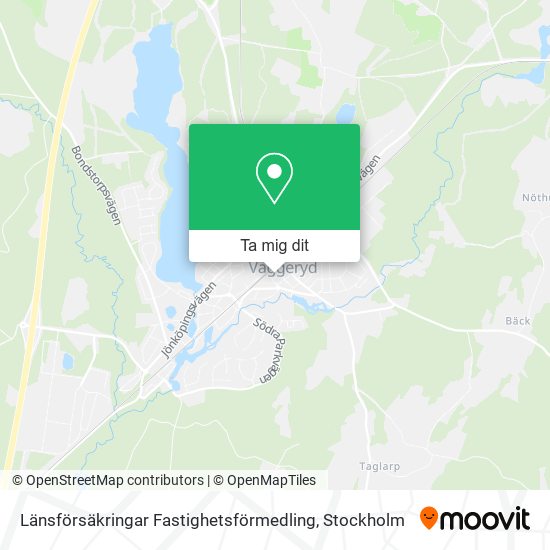 Länsförsäkringar Fastighetsförmedling karta