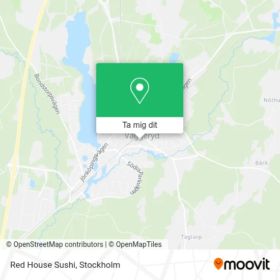 Red House Sushi karta