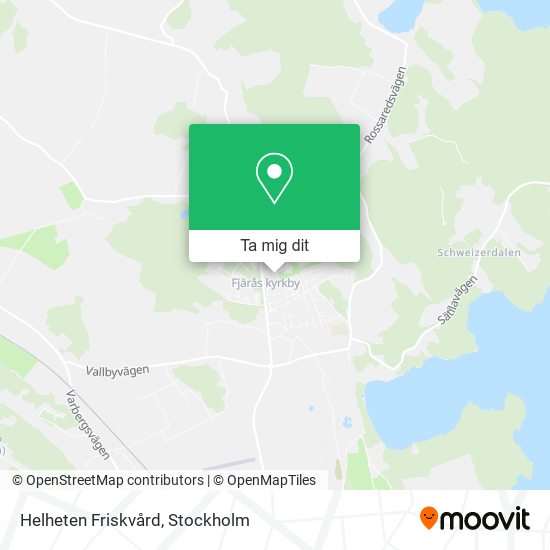 Helheten Friskvård karta