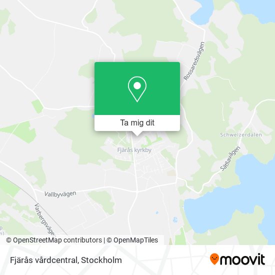 Fjärås vårdcentral karta