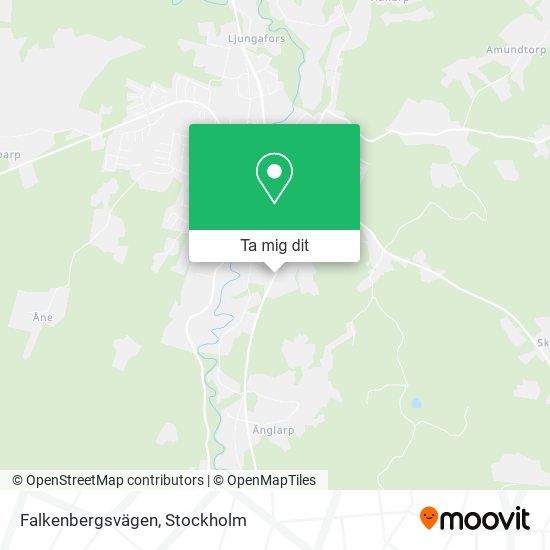 Falkenbergsvägen karta