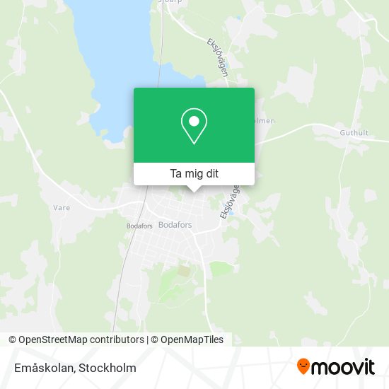 Emåskolan karta