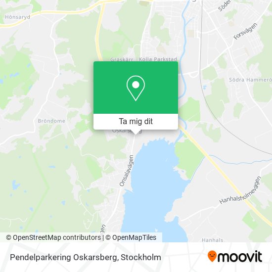 Pendelparkering Oskarsberg karta