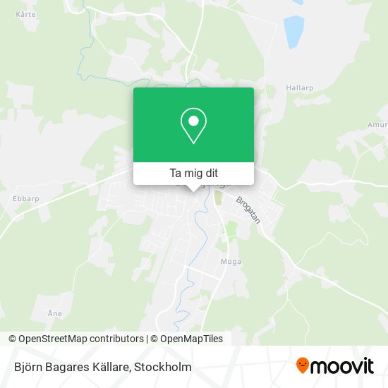 Björn Bagares Källare karta