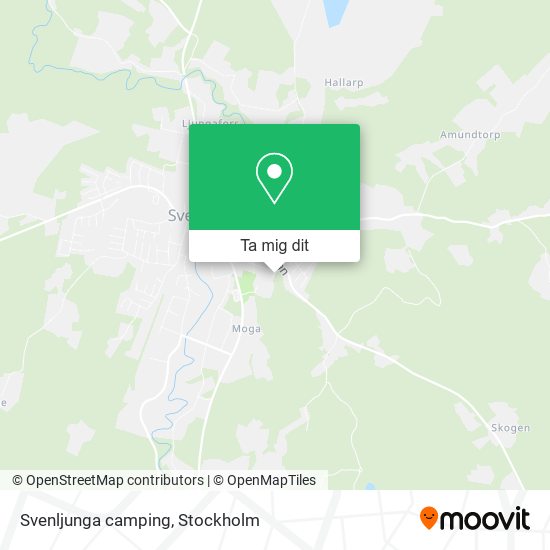 Svenljunga camping karta