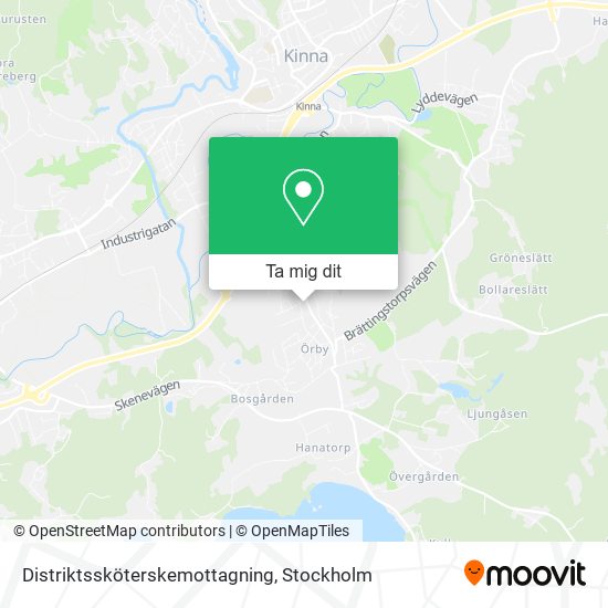 Distriktssköterskemottagning karta