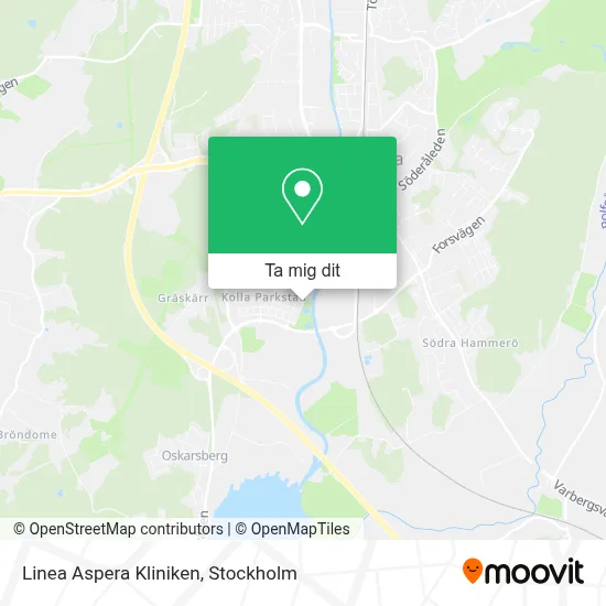 Linea Aspera Kliniken karta